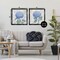 Stupell Industries Blue Hydrangea Garden Blooms 2pc Floating Frame Set By Paul Brent